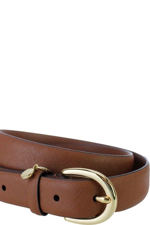 Belts for Women Polo Ralph Lauren Logo Charm Buckle Belt