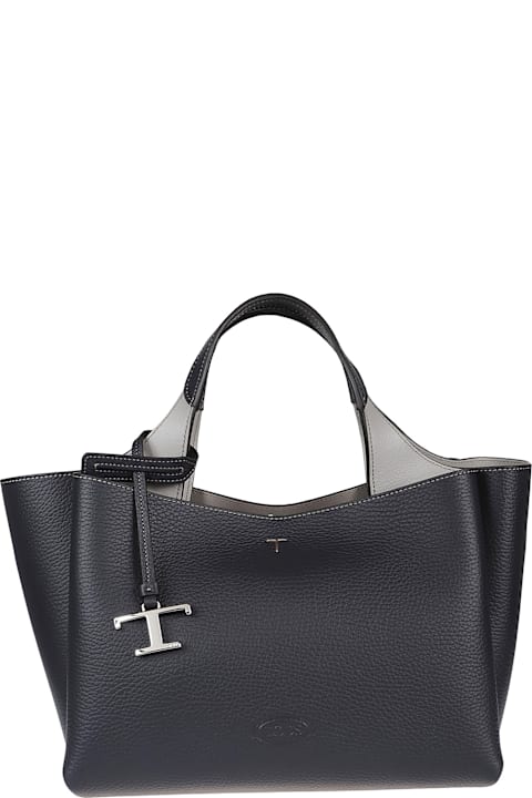 Tod's Logo Plaque Top Handle Tote | italist