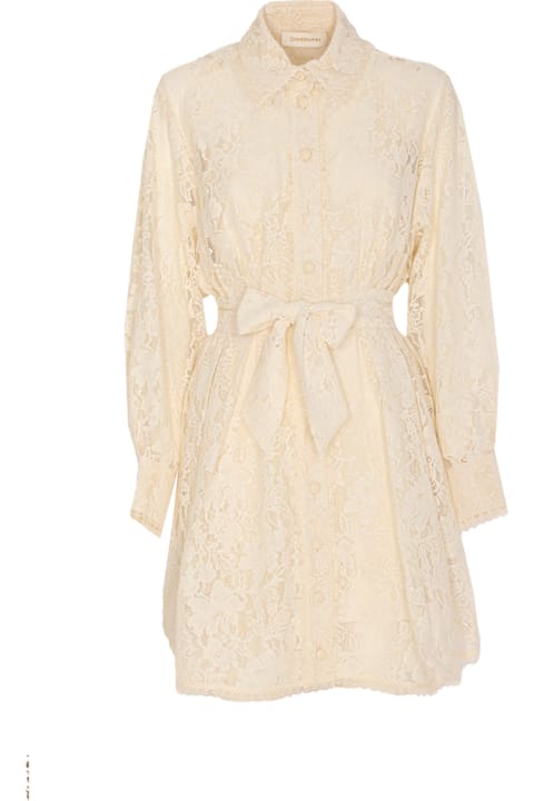 Zimmermann Dresses for Women Zimmermann Downing Tuck Mini Dress