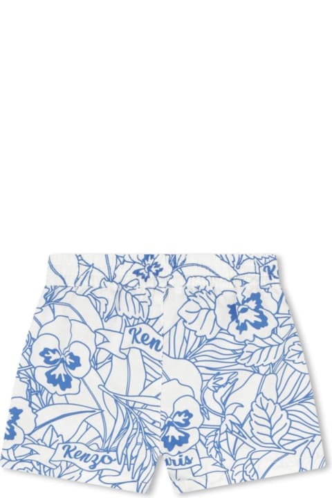 Bottoms for Baby Girls Kenzo Kids Shorts Con Stampa
