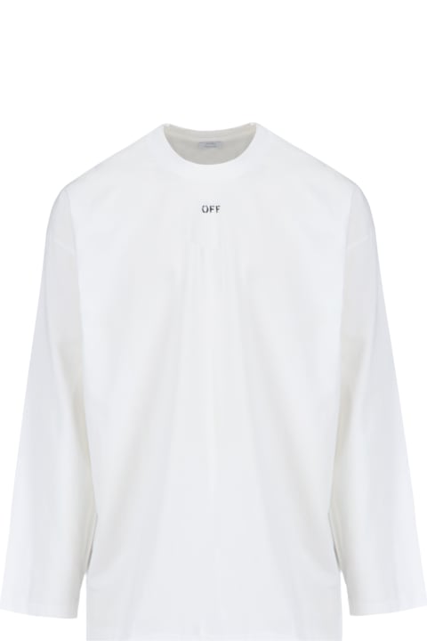 Fashion for Men Off-White Logo T-shirt