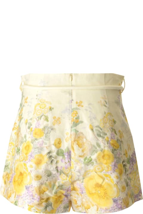 Zimmermann for Women Zimmermann 'harmony' Shorts With Floral Print