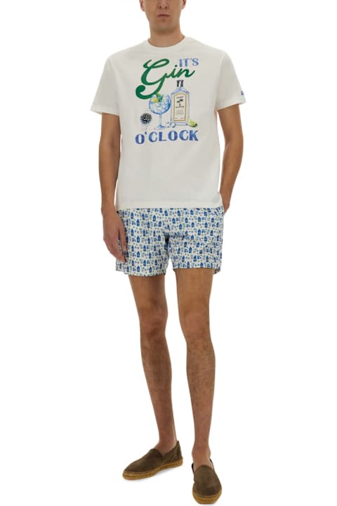 MC2 Saint Barth Clothing for Men MC2 Saint Barth T-shirt With Print