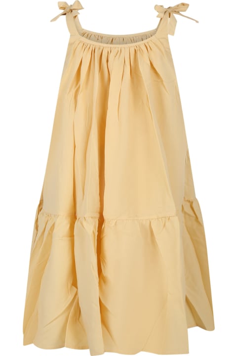 ガールズ ワンピース＆ドレス Coco Au Lait Yellow Dress For Girl