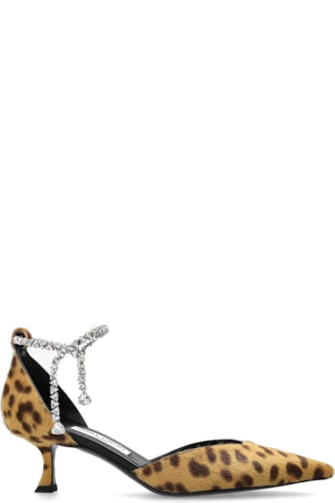 Homeware Jimmy Choo Stevie 50 Leopard Print Pony Pumps