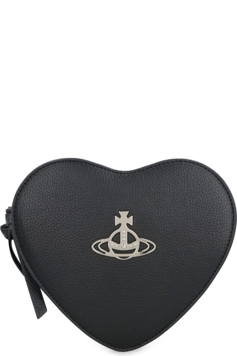 ウィメンズ ショルダーバッグ Vivienne Westwood Louise Heart Vegan Leather Shoulder Bag