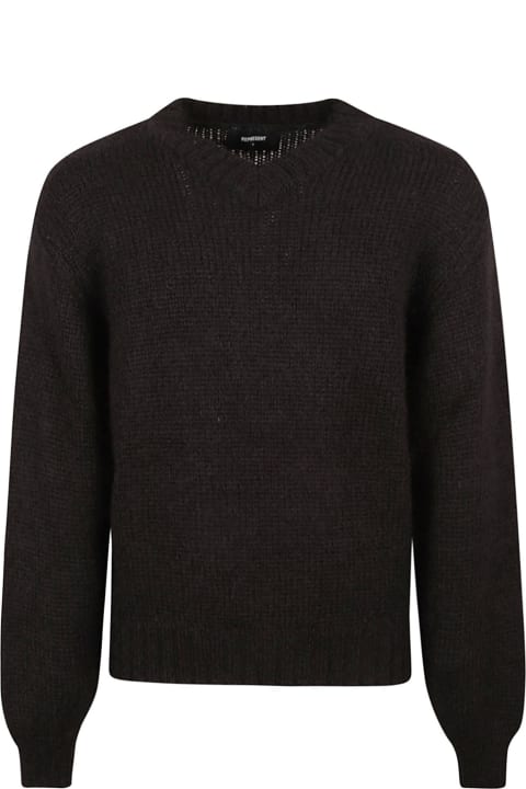 V-neck Mohair Sweater