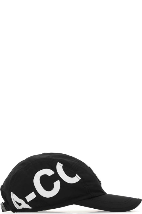 A-COLD-WALL Hats for Men A-COLD-WALL Black Nylon Baseball Cap