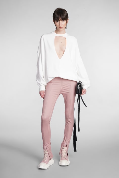 Fashion for Men DRKSHDW Slit Front Leggins Leggings In Rose-pink Cotton