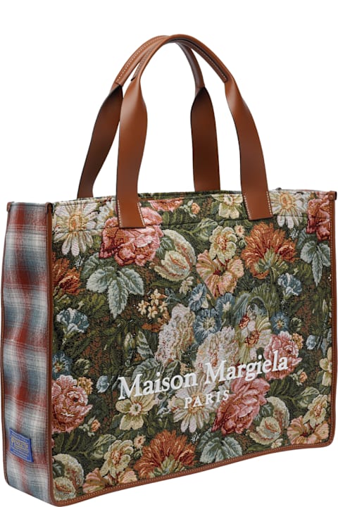 Fashion for Women Maison Margiela Large Logo Cabas Shopping Bag