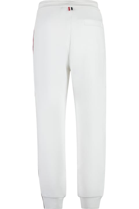 Homeware Thom Browne Wool Track-pants With Knitted Side Stripes