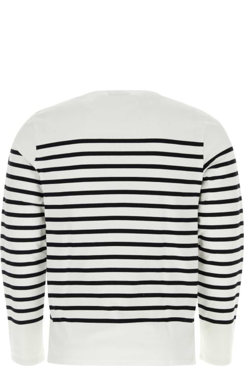Saint James Sweaters for Men Saint James Embroidered Cotton Naval T-shirt