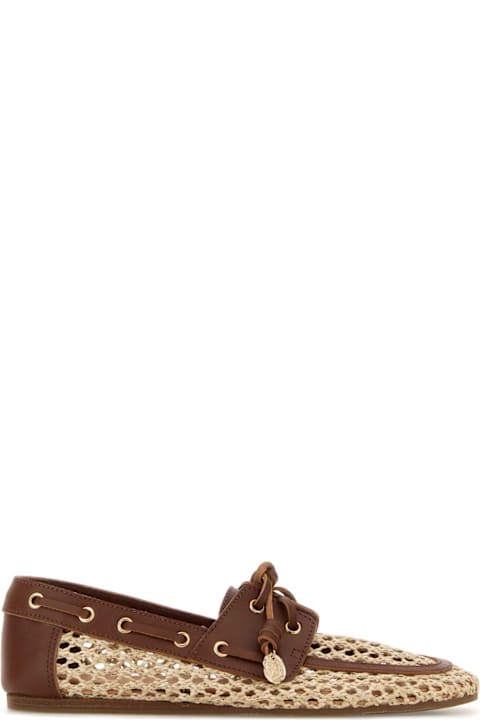 Ancient Greek Sandals for Men Ancient Greek Sandals Two-tone Raffia And Leather Pliaria Loafers