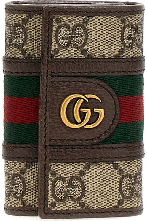 Keyrings for Men Gucci 'ophidia Gg' Keyring