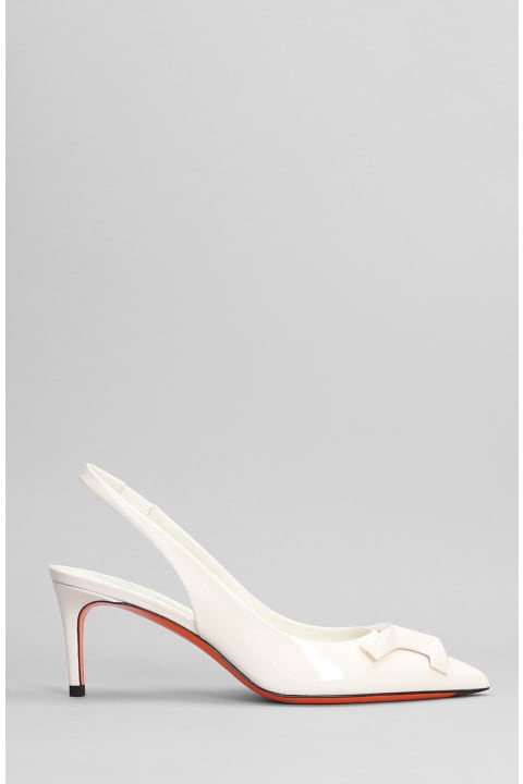 Gemmy  Pumps In White Patent Leather