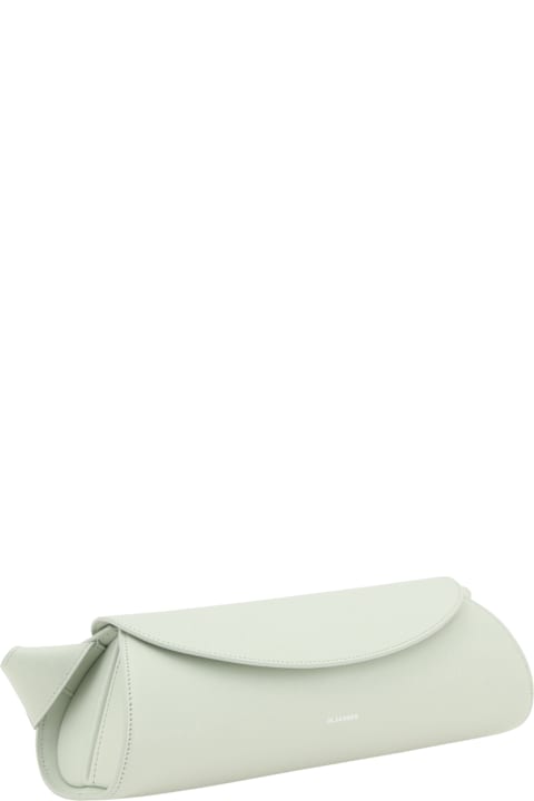 Jil Sander Clutches for Women Jil Sander Cannolo Shoulder Bag