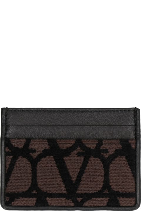 Valentino Garavani - Toile Iconographe Motif Card Holder