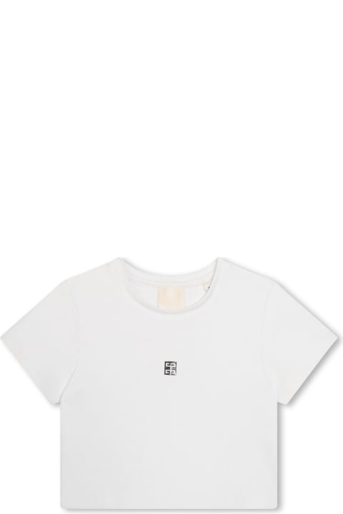 Givenchy for Girls Givenchy Crew Neck T-shirt