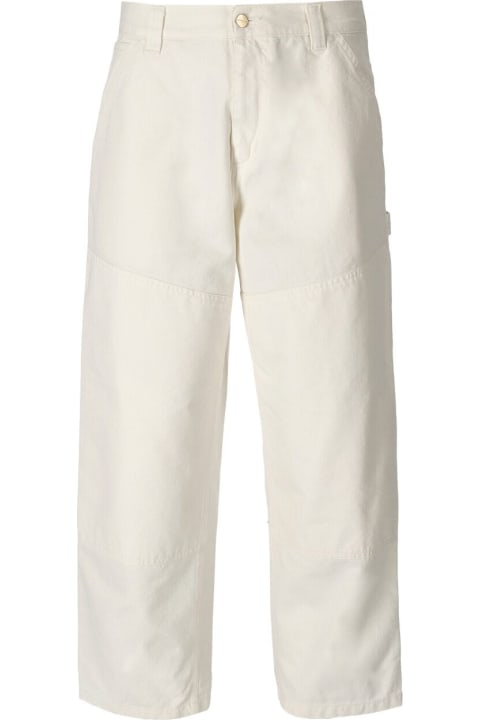 メンズ新着アイテム Carhartt Wip Wide Panel Off-white Trousers