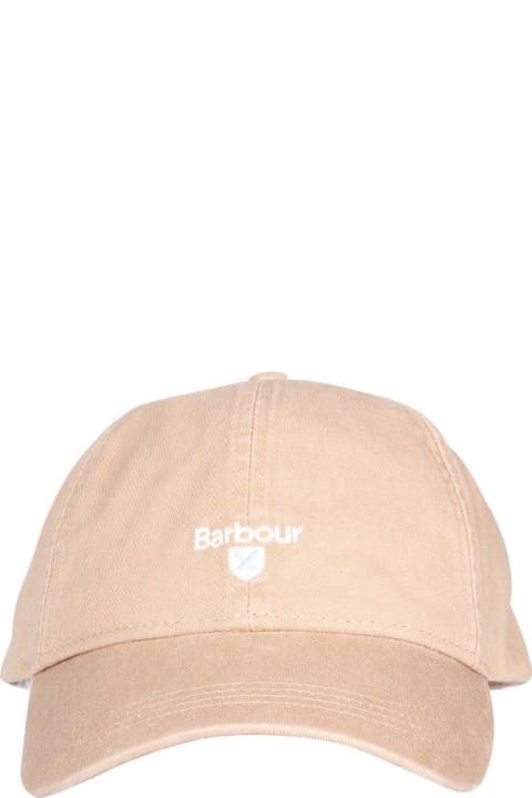 メンズ Barbourの帽子 Barbour Logo Embroidered Baseball Cap