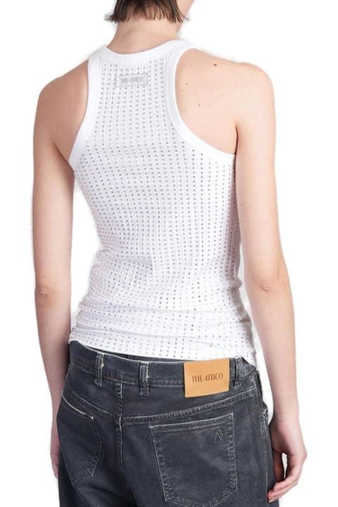 The Attico Topwear for Women The Attico Jersey Ribbed Tank Top