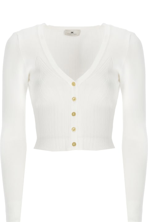 Homeware Elisabetta Franchi Viscose Blend Cardigan