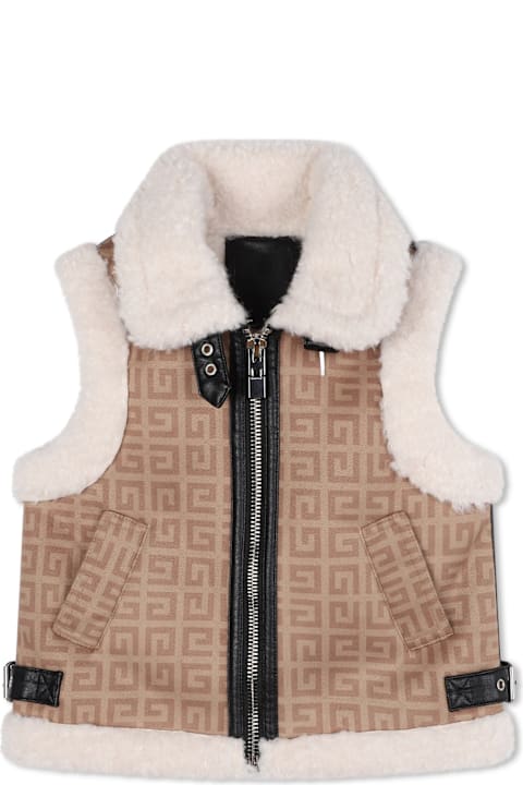 Givenchy لـ Kids Givenchy Fur Vest