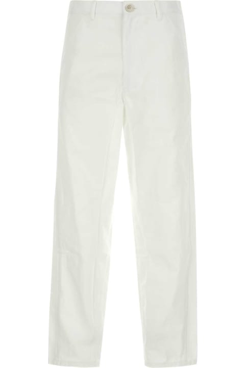 Fashion for Women Comme des Garçons Shirt White Cotton Pant