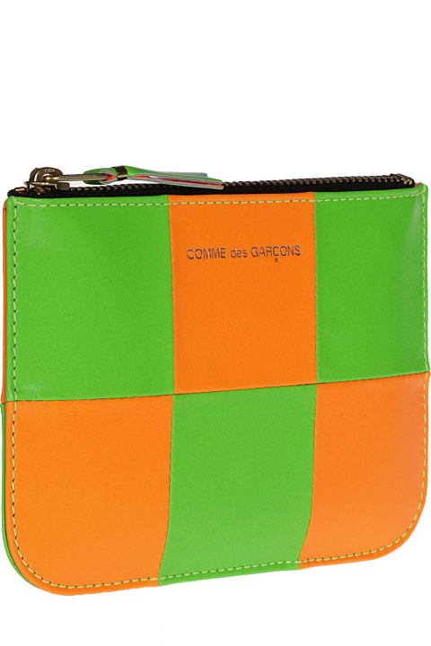 Wallets for Women Comme des Garçons Wallet Wallet Fluo Squares