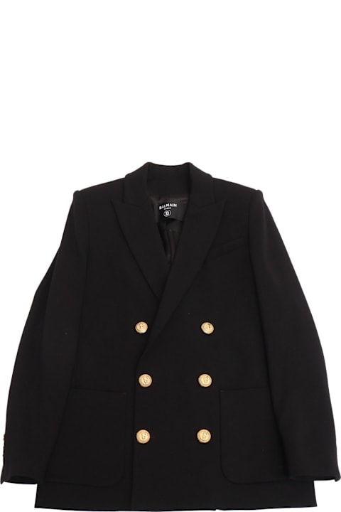 Balmain Coats & Jackets for Girls Balmain Blazer Doppiopetto