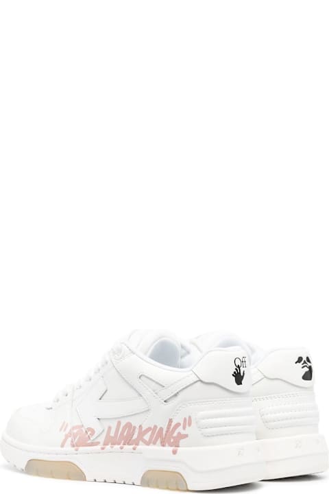 Off-White Out Of Office Leather Sneakers
