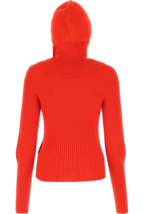Low Classic Sweaters for Women Low Classic Red Wool Sweater
