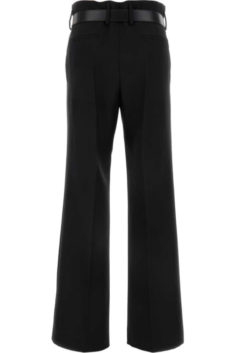 أدوات منزلية Prada Black Gabardine Pant
