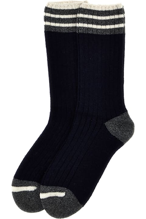 Underwear for Men Brunello Cucinelli Ribbed Socks