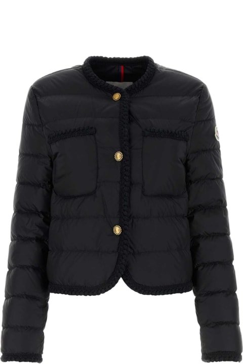 Coats & Jackets Sale for Women Moncler Black Nylon Aristeo Down Jacket