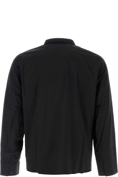Homeware Arc'teryx Veilance Black Stretch Nylon Metry Shirt