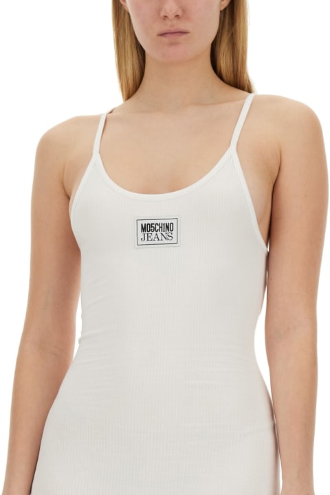 Homeware M05CH1N0 Jeans Ribbed Dress