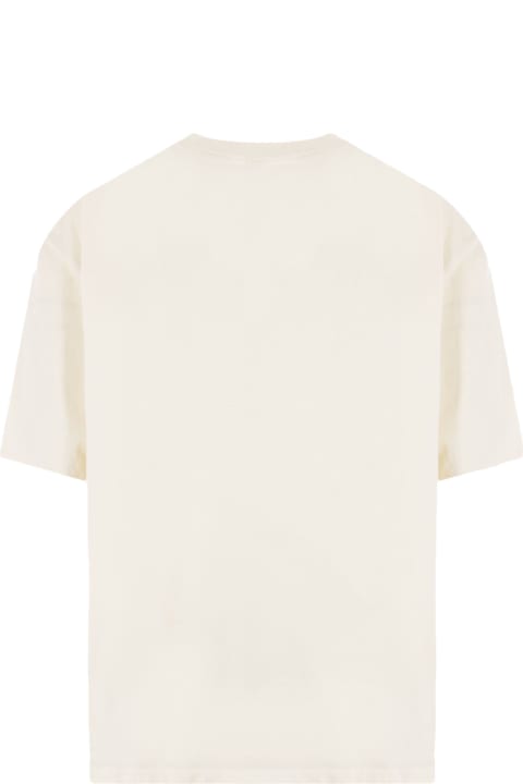 Cream Cotton T-shirt