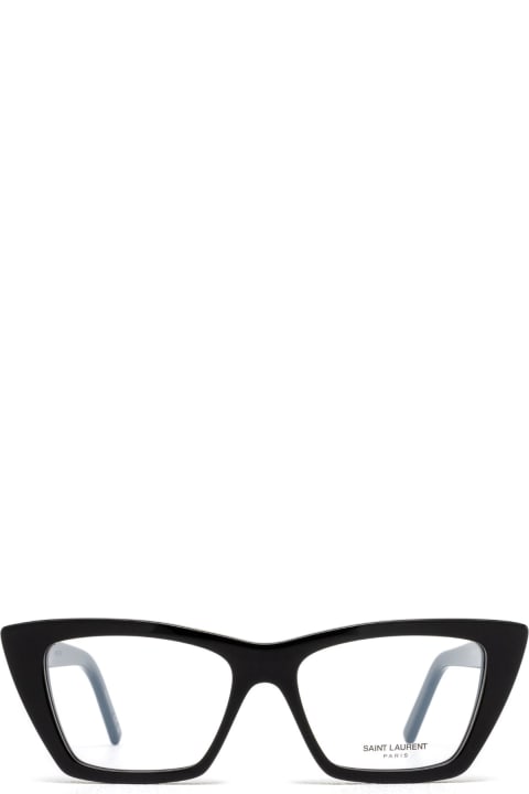 ウィメンズ アイウェア Saint Laurent Eyewear Sl 276 Opt Black Glasses