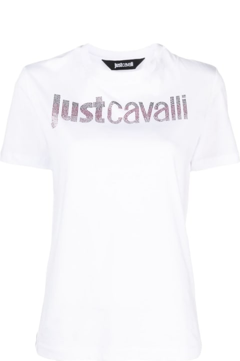 Just Cavalli Topwear for Women Just Cavalli Just Cavalli T-shirts And Polos White