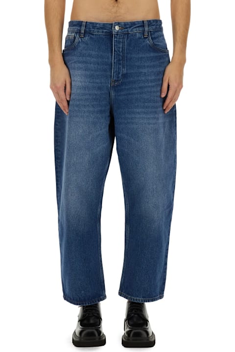 Studio Nicholson for Men Studio Nicholson Curved Cropped Jeans