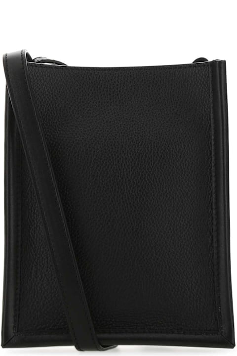 Sale for Men Alexander McQueen Logo Embossed Crossbody Bag