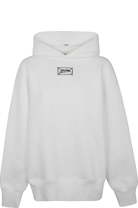 Jean Paul Gaultier Fleeces & Tracksuits for Women Jean Paul Gaultier Cotton Oversized Hoodie With "lace Label" Transfer