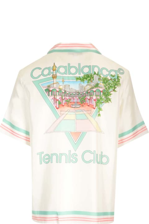 Tennis Club Silk Shirt