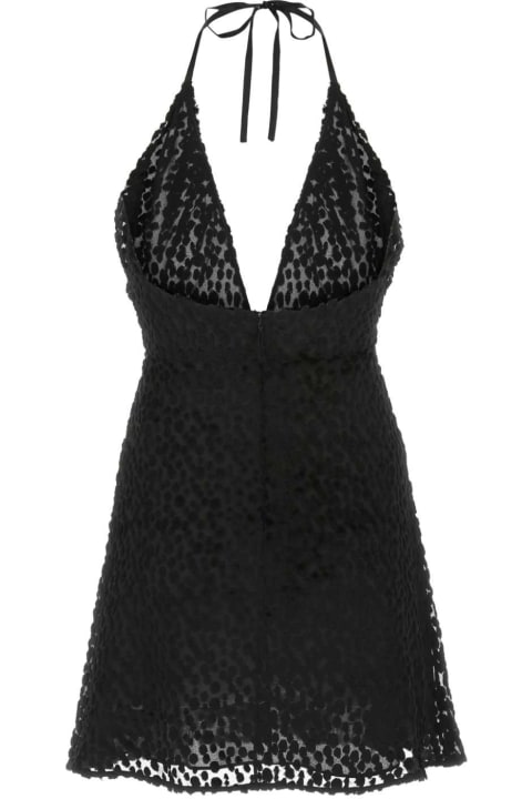 Saint Laurent Clothing for Women Saint Laurent Black Crepe Mini Dress