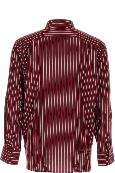 Sale for Men Saint Laurent Embroidered Viscose Shirt