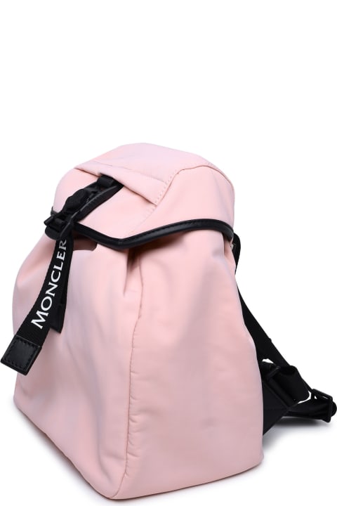 Backpacks for Women Moncler 'trick' Pink Nylon Backpack