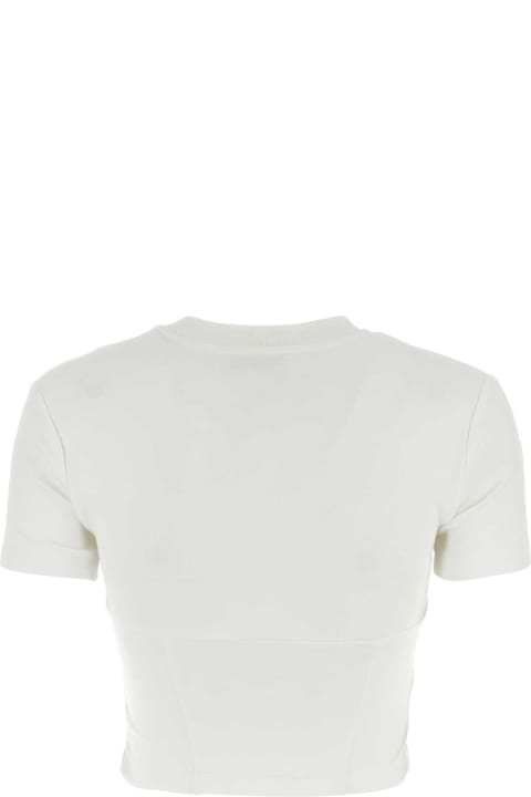 AREA Topwear for Women AREA White Jersey T-shirt