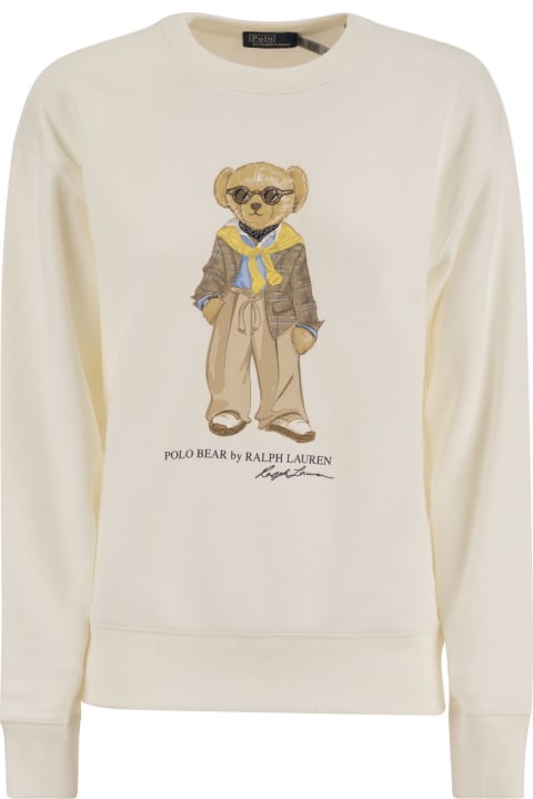 Polo Ralph Lauren Sweaters for Women Polo Ralph Lauren Sweatshirt Polo Bear Crew-neck