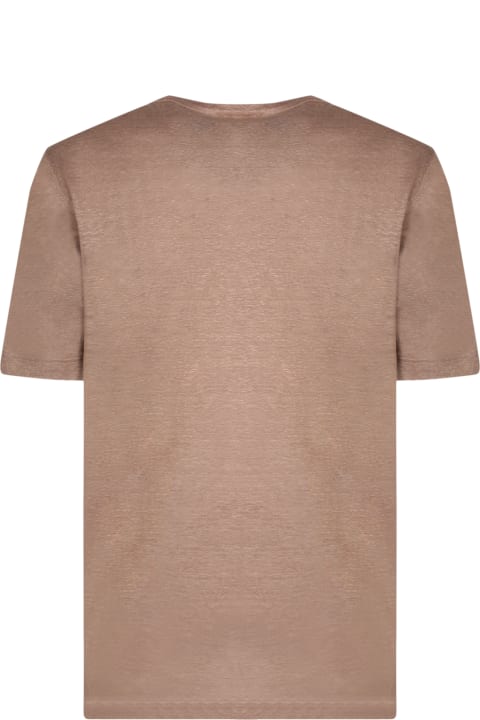 Lardini Topwear for Men Lardini Brown/dark Beige T-shirt